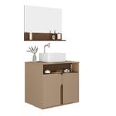 Ver imagem 1 de Kit Banheiro Erlang Fendi Carvalho