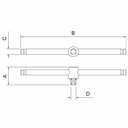 Ver imagem 2 de Cabo T em Aço Cromo Vanádio 20 - Encaixe 3/4 Tramontina