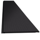 Ver imagem 1 de Kit 132m² Forro de PVC 8MMX20CMX3M(6m²) Preto Bariri