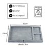 Tábua Pedra Sabão Borda Pé Divisórias para Servir G 30x20cm Industria São Jose Af1157indsj - 3