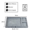 Ver imagem 3 de Tábua Pedra Sabão Borda Pé Divisórias para Servir G 30x20cm Industria São Jose Af1157indsj