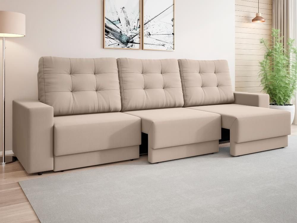 Sofá Boston Retrátil 2,30m Velosuede - Netsofas Sofá Boston Retrátil 2,30m Velosuede - Netsofas