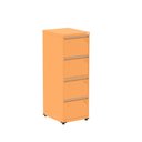 Ver imagem 4 de Gaveteiro Arquivo para Escritório em Aço 4 Gavetas