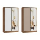 Ver mais imagens de Guarda-Roupa 2 Portas de Correr com 1 Espelho, 2 Gavetas Requinte 100% MDF