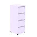 Ver imagem 4 de Gaveteiro Arquivo de Aço 4 Gavetas 136,2cm X 57cm X 47cm