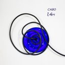 Ver imagem 4 de kit 3x Luminária Piscina Led Smd Ø125mm 18w Luz 6500k acabamento Azul St1077