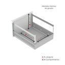 Ver mais imagens de Gaveteiro Arquivo de Aço 4 Gavetas Of04sltcm