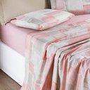 Ver imagem 2 de Jogo de Lençol King Cotton Select Estampado 200 Fios 4 Peças - Quadri - 80% Algodão 20% Poliéster