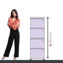 Ver imagem 6 de Gaveteiro Arquivo de Aço 4 Gavetas Of04sltcm