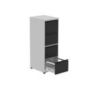 Ver imagem 3 de Gaveteiro Arquivo de Aço 4 Gavetas Of04sltcm