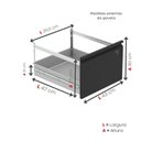 Ver imagem 7 de Gaveteiro Arquivo de Aço 4 Gavetas Of04sltcm