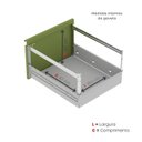 Ver mais imagens de Gaveteiro Arquivo de Aço 4 Gavetas Of04sltcm