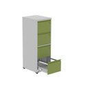 Ver imagem 3 de Gaveteiro Arquivo de Aço 4 Gavetas Of04sltcm