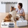 Soprador Silencioso com Aquecimento Secador 2em1 -cães Gatos - 6