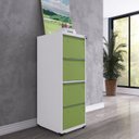 Ver imagem 2 de Gaveteiro Arquivo para Escritório em Aço 4 Gavetas