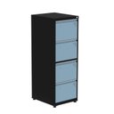 Ver imagem 4 de Gaveteiro Arquivo para Escritório em Aço 4 Gavetas