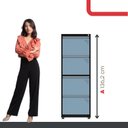 Ver imagem 6 de Gaveteiro Arquivo para Escritório em Aço 4 Gavetas