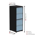 Ver imagem 5 de Gaveteiro Arquivo para Escritório em Aço 4 Gavetas