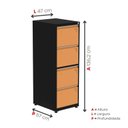 Ver imagem 5 de Gaveteiro Arquivo de Aço 4 Gavetas 136,2x47x57 Cm