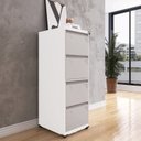 Ver imagem 2 de Gaveteiro Arquivo para Escritório em Aço 4 Gavetas