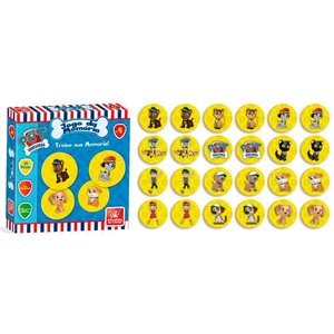 Jogo da Memória Esquadrão Pet - Madeira - 596 - Brincadeira de Criança