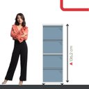 Ver imagem 6 de Gaveteiro Arquivo para Escritório em Aço 4 Gavetas