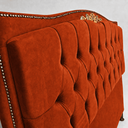 Ver imagem 3 de Cabeceira Greta 160cm Estofada Veludo p/ Cama Box Casal Queen Quarto