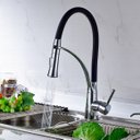 Ver imagem 4 de Torneira Gourmet Cozinha Monocomando Flexível Mangueira Preta
