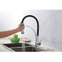 Ver imagem 5 de Torneira Gourmet Cozinha Monocomando Flexível Mangueira Preta