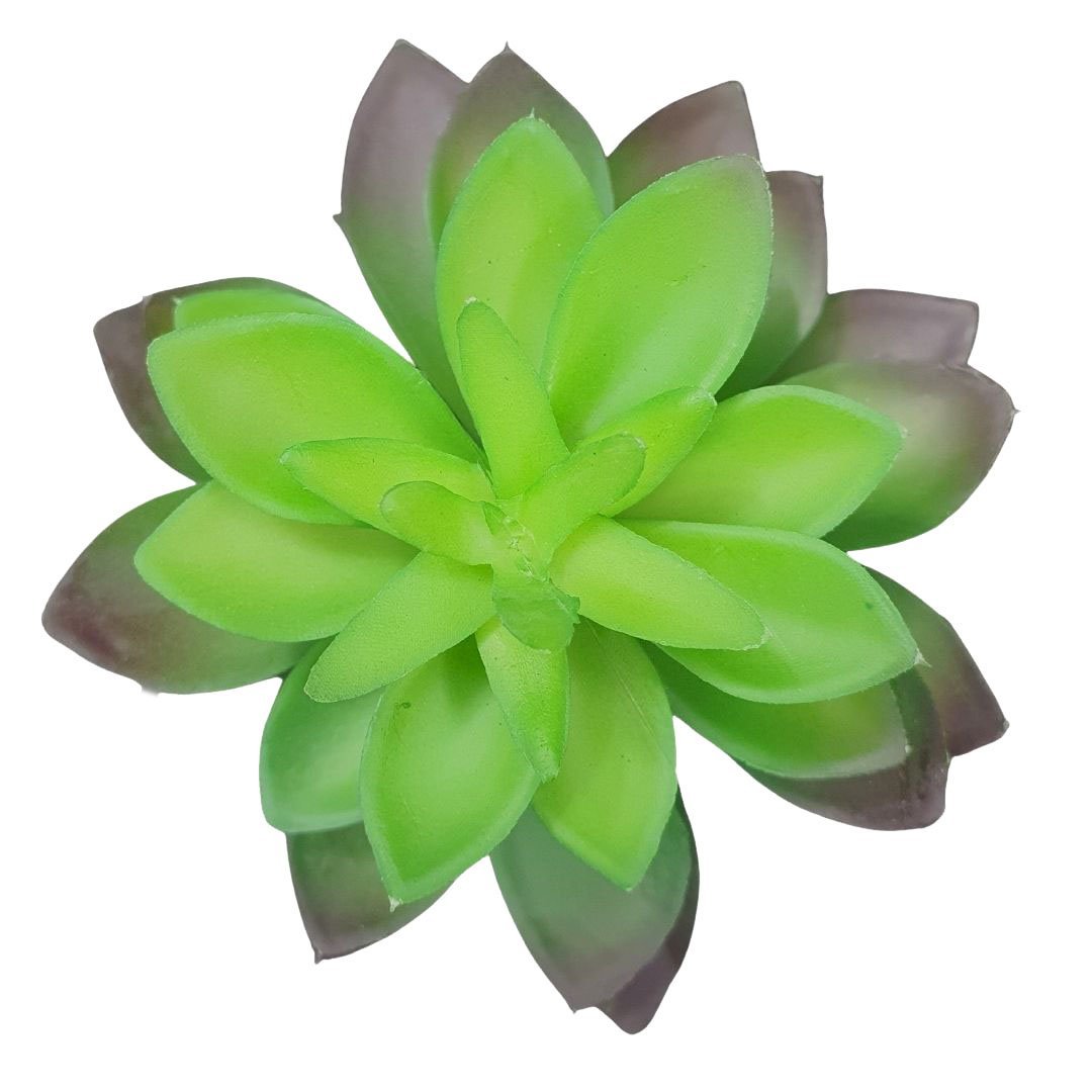 Kit Arranjo com 12 Suculentas Artificiais Grandes Decorativa - 5