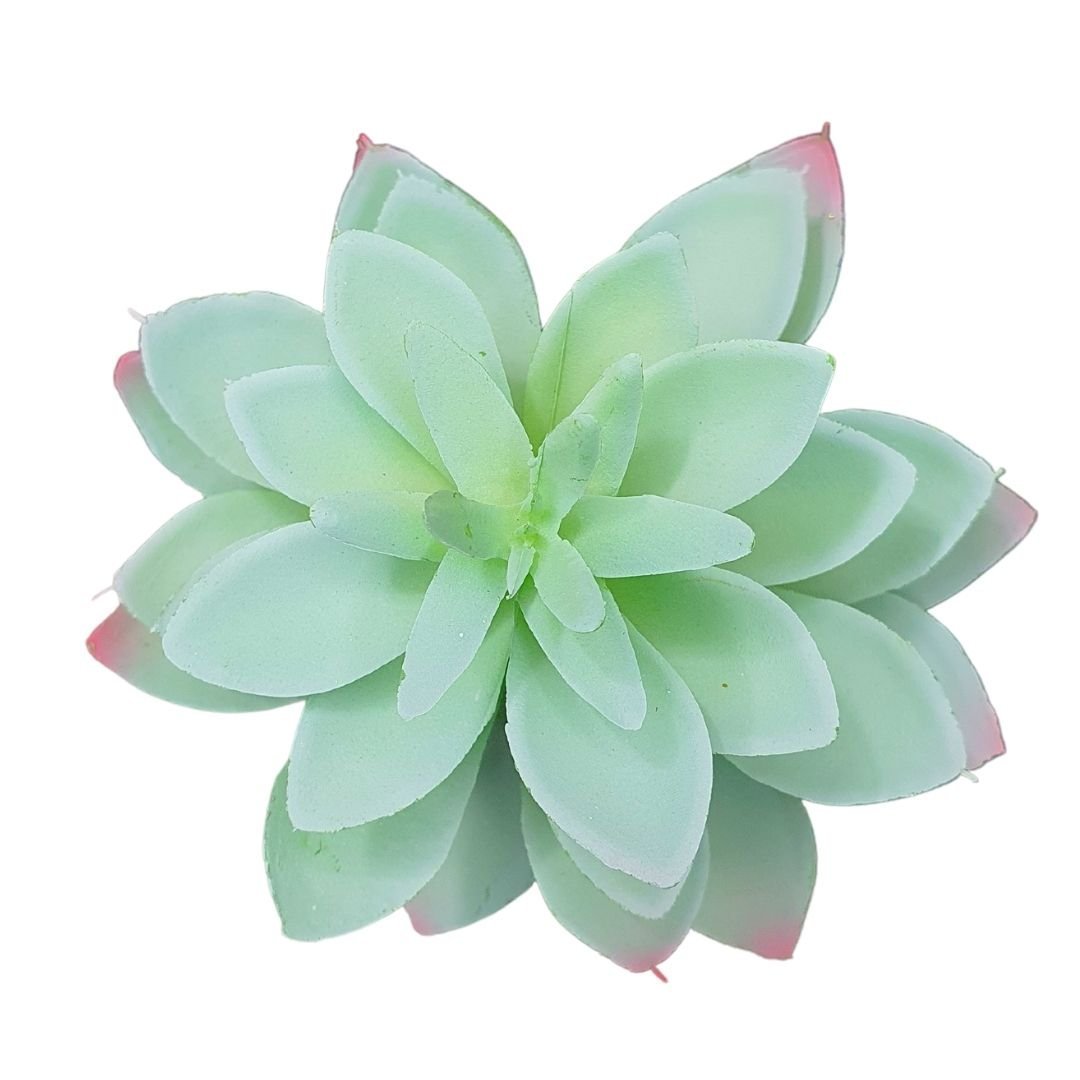 Kit Arranjo com 12 Suculentas Artificiais Grandes Decorativa - 4