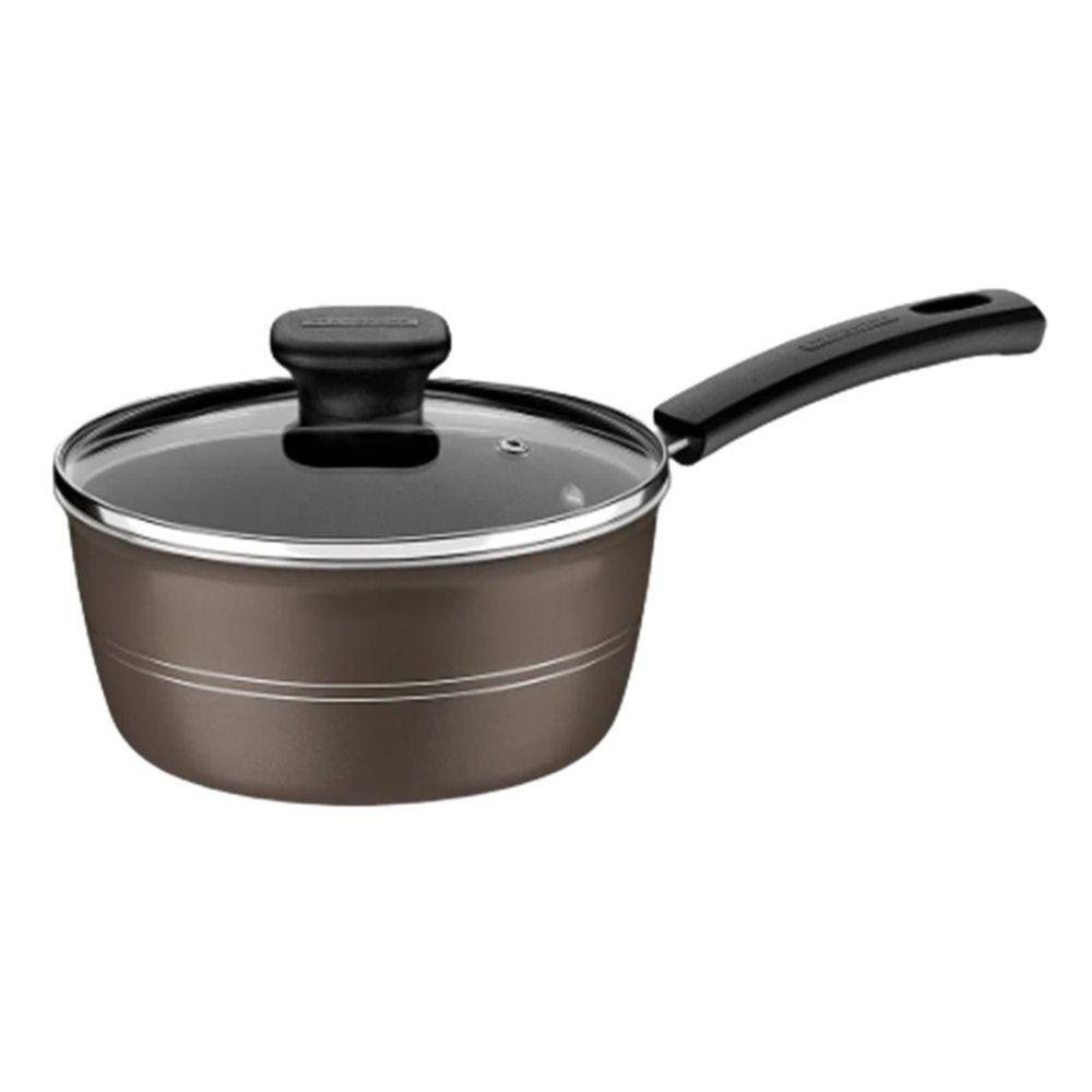 Panela Sicília Avelã de 1,9 Litros em Aluminio 18 Cm - 1