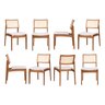 Kit com 08 Cadeiras Madeira Maciça Estela CabeCasa MadeiraOriginals - 1