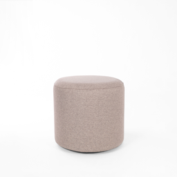 Puff Decorativo Redondo para Quarto Linho Perse - 1
