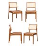 Kit com 04 Cadeiras Madeira Maciça Estela CabeCasa MadeiraOriginals - 1