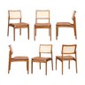 Kit com 06 Cadeiras Madeira Maciça Estela CabeCasa MadeiraOriginals - 1