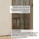 Ver imagem 5 de Guarda Roupa Modulado Mônaco 2 Portas de Correr 3 Gavetas MDF MDP Off White Luciane Móveis 134,5cm