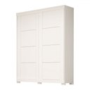 Ver imagem 2 de Guarda-roupa Helena 2 Portas 2 Gavetas 100% Mdf Branco - Acp Móveis