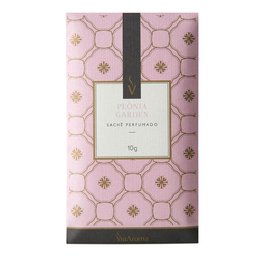 Sachê Perfumado Via Aroma 25g Jasmim Branco para Guarda Roupa Closet Carro Gavetas - 1