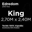 Ver imagem 5 de Edredom King Size Altenburg 200 Fios Plumi Rosa Lille