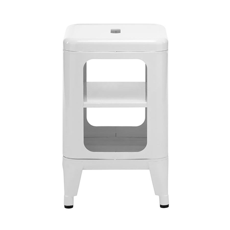 Módulo estante Iron Tolix - Organizador - 2 andares - Branco - 6