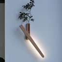 Ver imagem 4 de Arandela de Parede Madeira Maciça Flor Faia