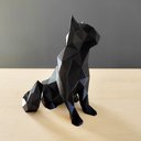 Ver imagem 4 de Gato Sentado Decorativo - Estatueta 15 Cm Altura -Toque 3D: Preto