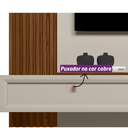 Ver imagem 6 de Painel Home Alvorada Freijo Off White para Tv 55 Polegadas Linea Brasil