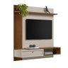 Painel Home Alvorada Freijo Off White para Tv 55 Polegadas Linea Brasil - 1