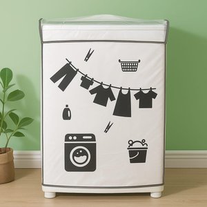 Capa para Máquina de Lavar Roupa Pvc Silk Varal (g) 13 14 15 16 Kilos