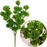 Kit 6 Planta Artificial Broto Suculenta Flor Arranjo 30cm - 1