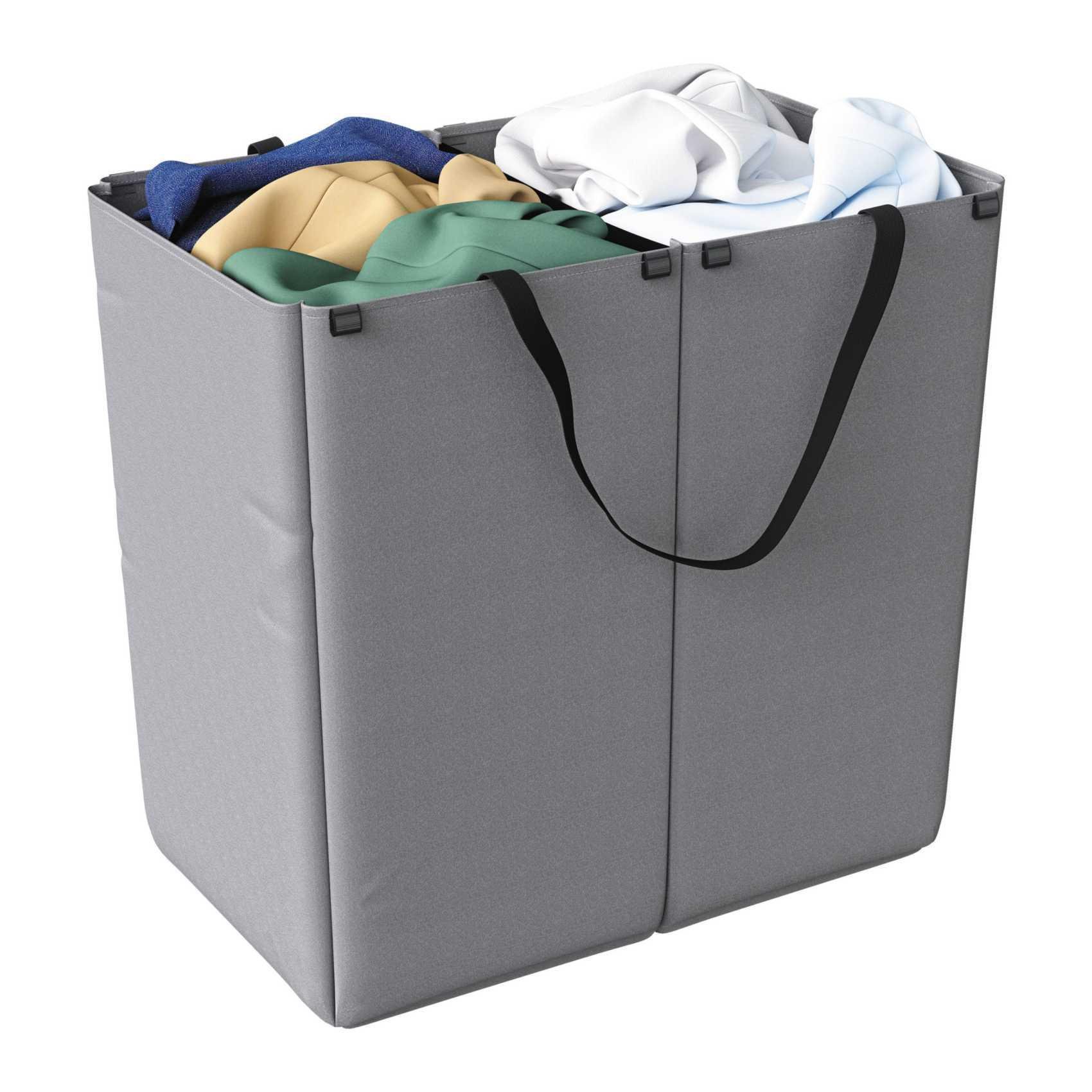 Organizador de Roupas Sujas com 2 Compartimentos - 4