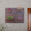 Ver imagem 2 de Floreira Jardim Vertical 100x80cm em Madeira Maciça