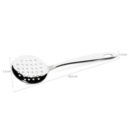 Kit 4 Escumadeiras Para Fritura de Pastel Brinox Espumadeira De Inox - 3